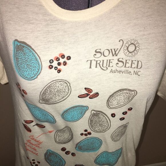 Alternative Earth Sow True Seeds Shirt Small - Picture 2 of 6